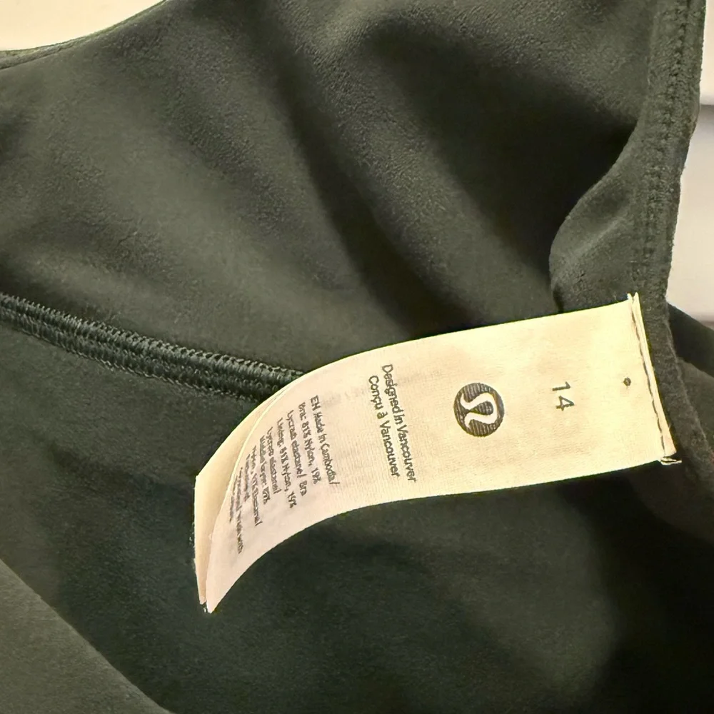 lululemon athletica Legacy Green Sports Bra